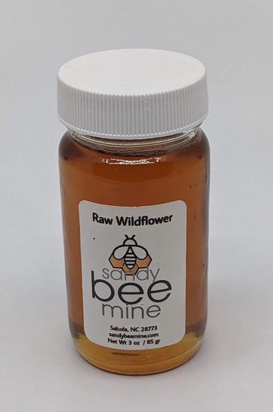 Wildflower Honey Glass Jars