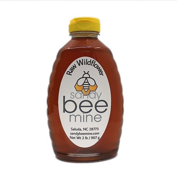 Wildflower Honey, Classic Containers-Honey-sandybeemine-2 lb-sandybeemine